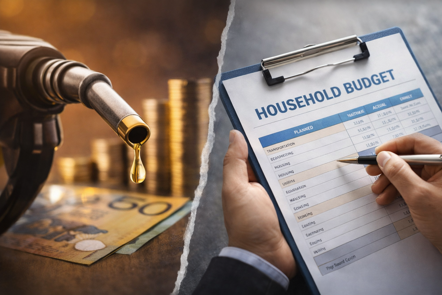 When oil rises on geopolitics, what actually changes for your real-world budget?