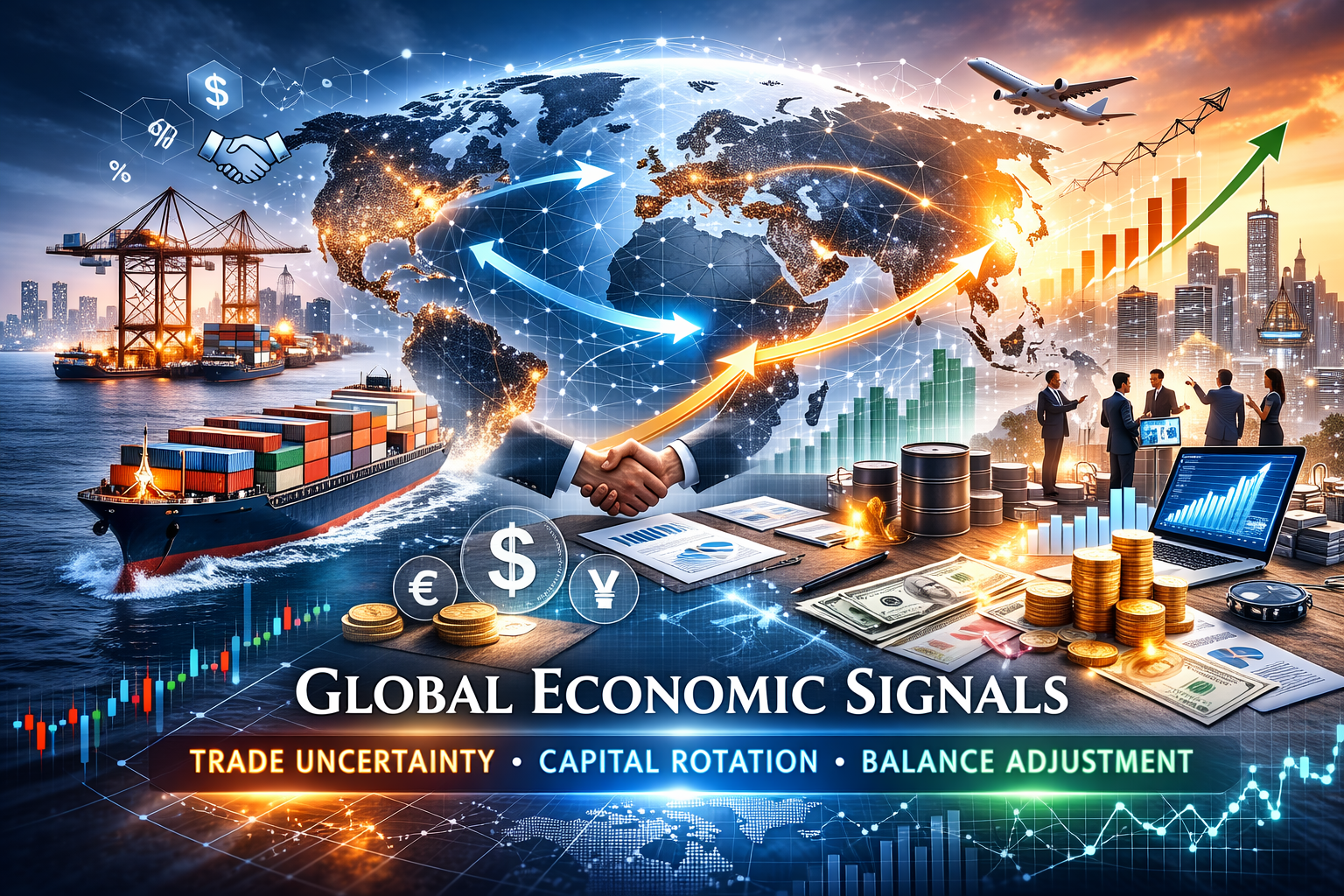 Global Economic Signals: Policy Uncertainty and Capital Rotation
