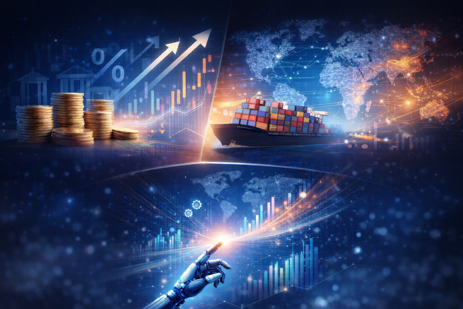 Global Economic Signals: Growth holds, conditions tighten