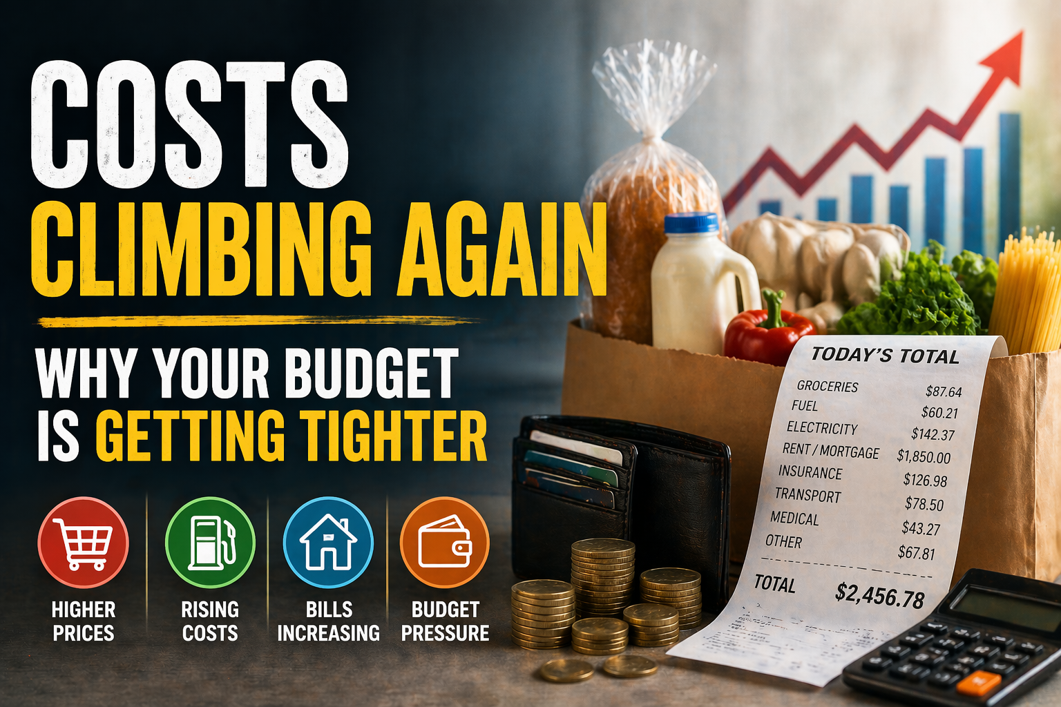 Costs Climbing Again — Why Your Budget Is Getting Tighter