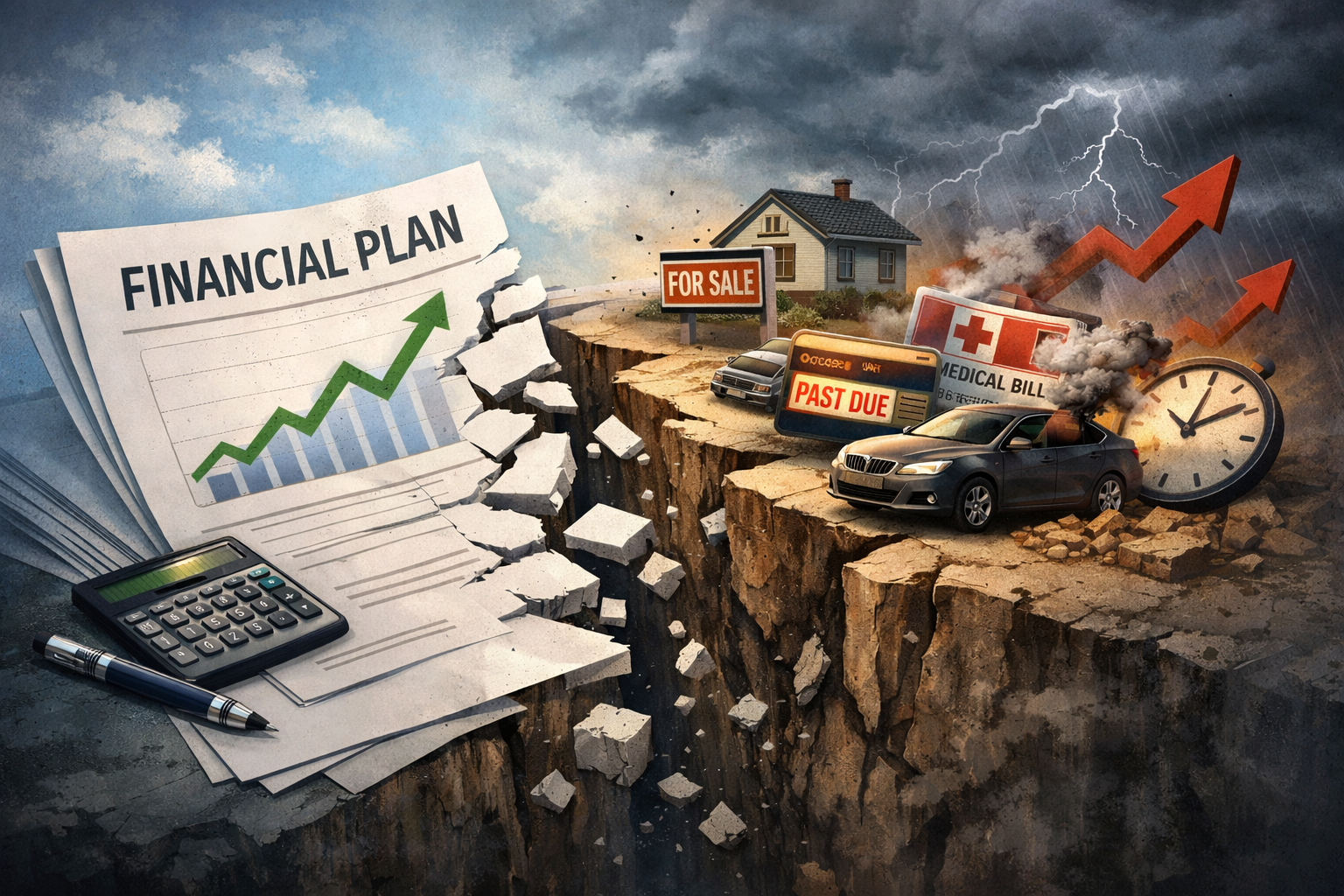Why Financial Plans Fail When Real Life Gets in the Way