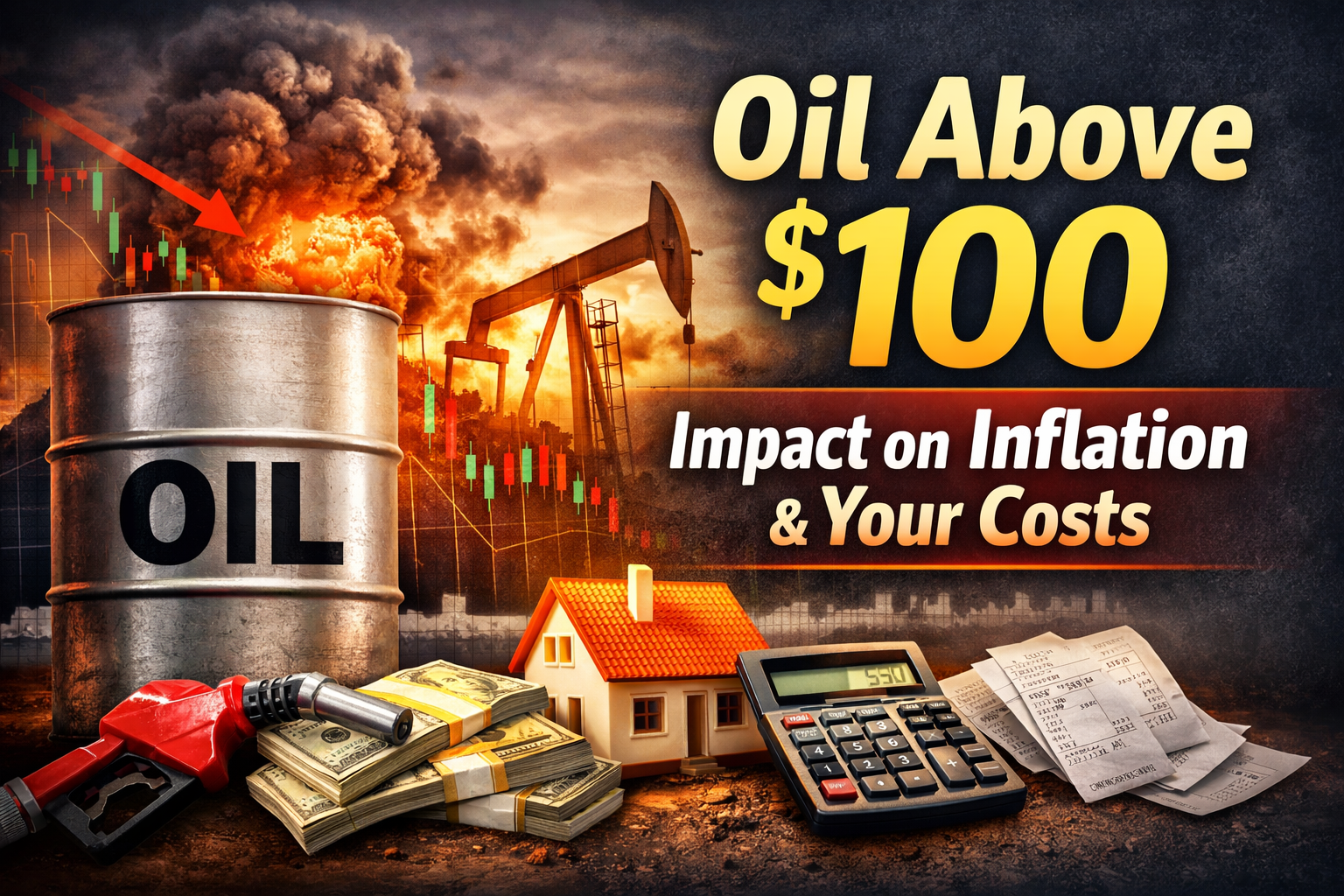 Global Economic Signals: Oil Above $100 — What It Means for Inflation and Your Costs
