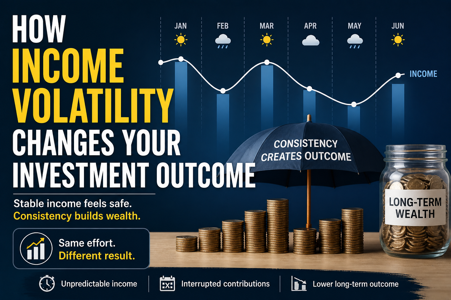 How Income Volatility Changes Your Investment Outcome