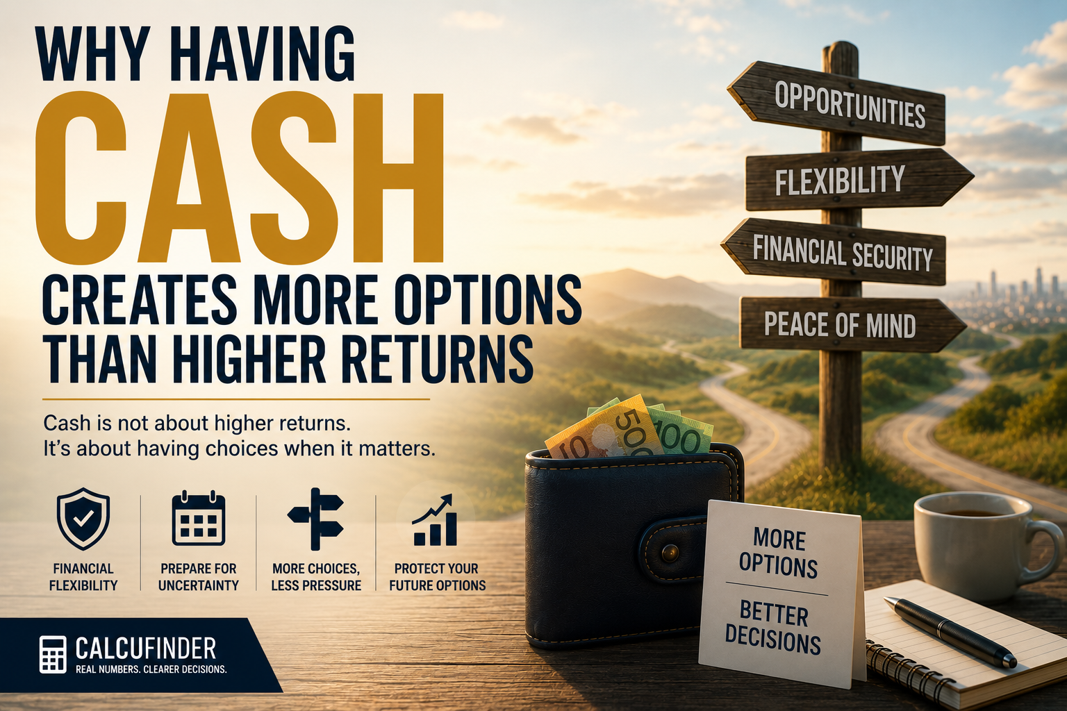 Why Having Cash Creates More Options Than Higher Returns